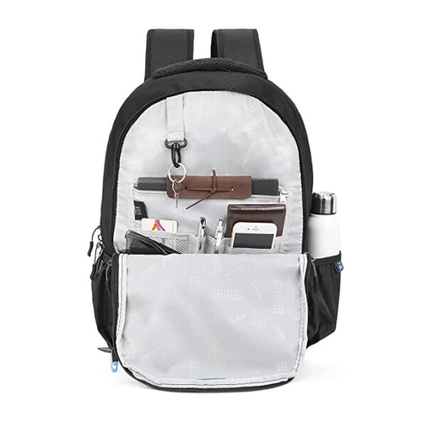 SKYBAGS NETWORK NXT 01 (E) LAPTOP BACKPACK BLACK LPBPNN1EBLK - Image 5