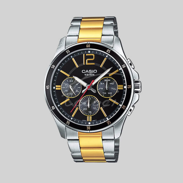Casio Enticer Men's Watch - MTP-1374SG-1AVDF