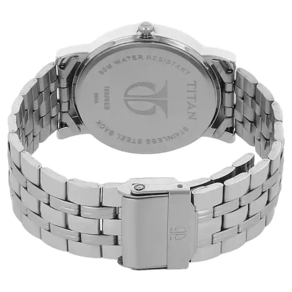 TITAN 1639SM01 Silver Dial Watch - Image 4