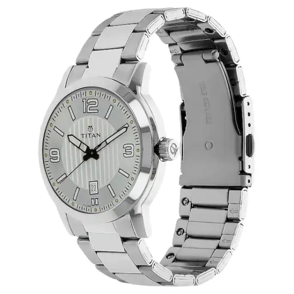 TITAN 1730SM01 Silver Dial Watch - Image 2