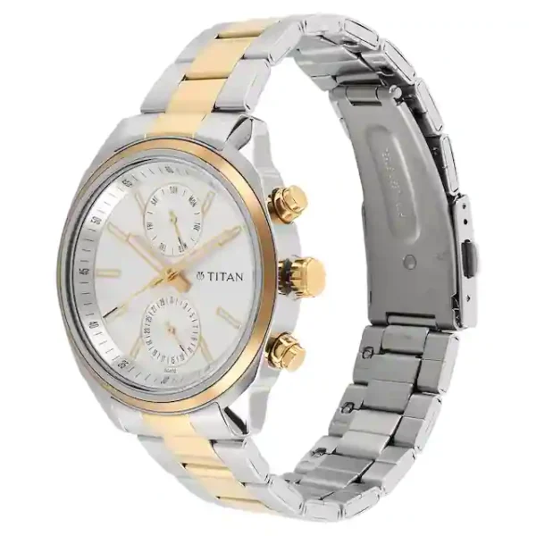 TITAN Workwear Watch with Silver Dial 1733BM01 - Image 2