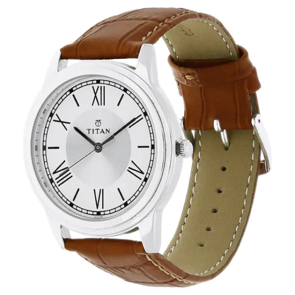 TITAN Silver Dial 1735SL01 Watch - Image 2