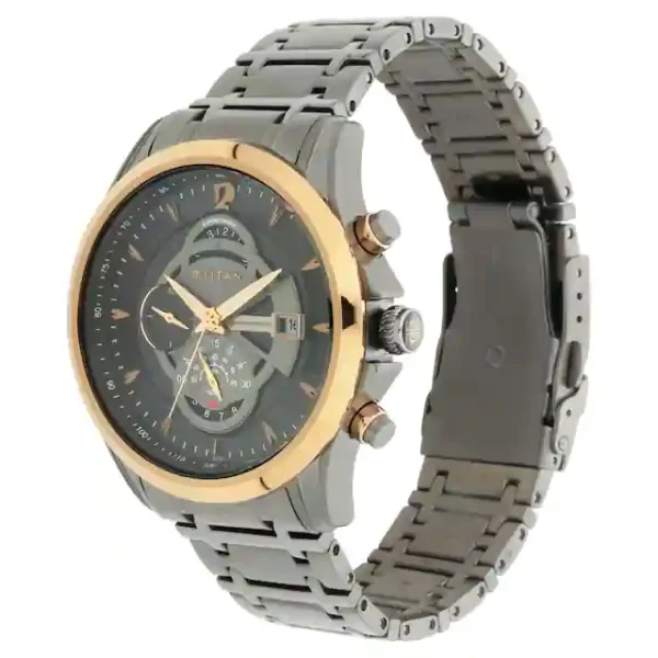 TITAN Maritime - Chronograph Watch with Lateen sail inspired indices 1830KM01 - Image 2