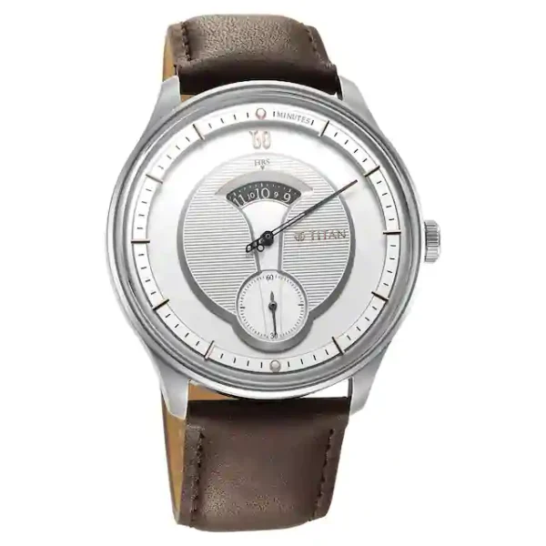 TITAN Quartet Silver Dial Watch 1890SL01 - Image 2