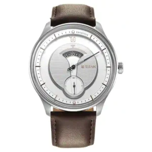 TITAN Quartet Silver Dial Watch 1890SL01