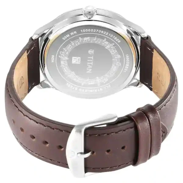 TITAN Quartet Silver Dial Watch 1890SL01 - Image 5