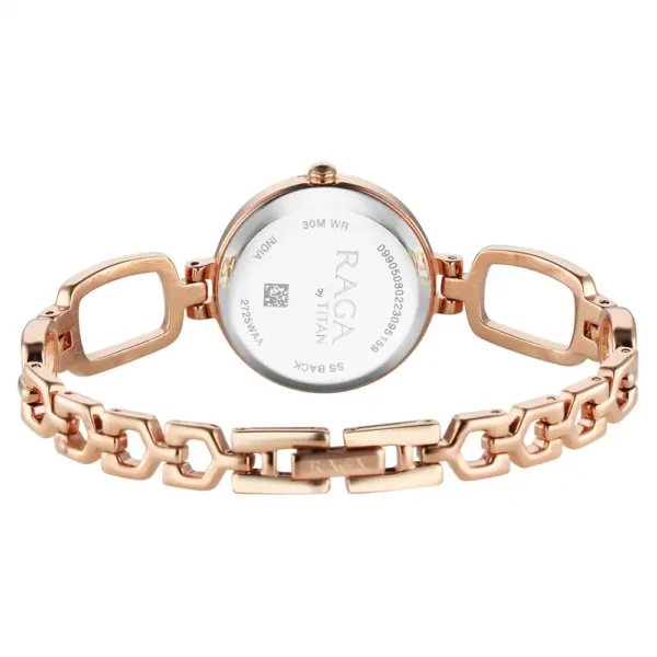 TITAN Raga Rose Gold Dial Watch for Women 2725WM01 - Image 5
