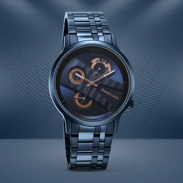 FASTRACK EXUBERANT QUARTZ MULTIFUNCTION WATCH 3301QM02