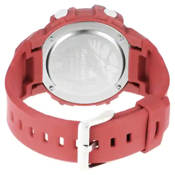 FASTRACK DIGITAL DIAL SILICONE STRAP WATCH 38068PP03 - Image 6