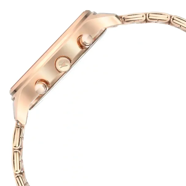 FASTRACK STYLE UP ROSE GOLD RUFFLES WATCH 6207WM02 - Image 3