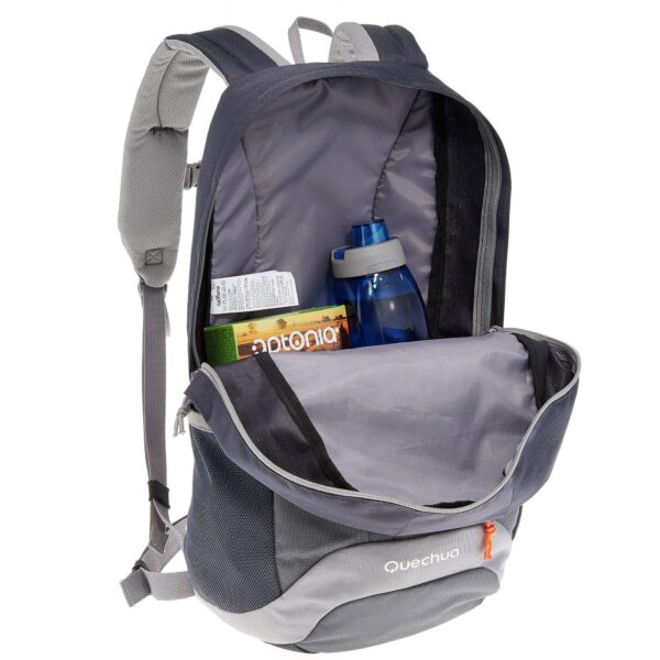 Quechua 20 Liters Backpack ARP 20 (Black/Grey) - Image 4