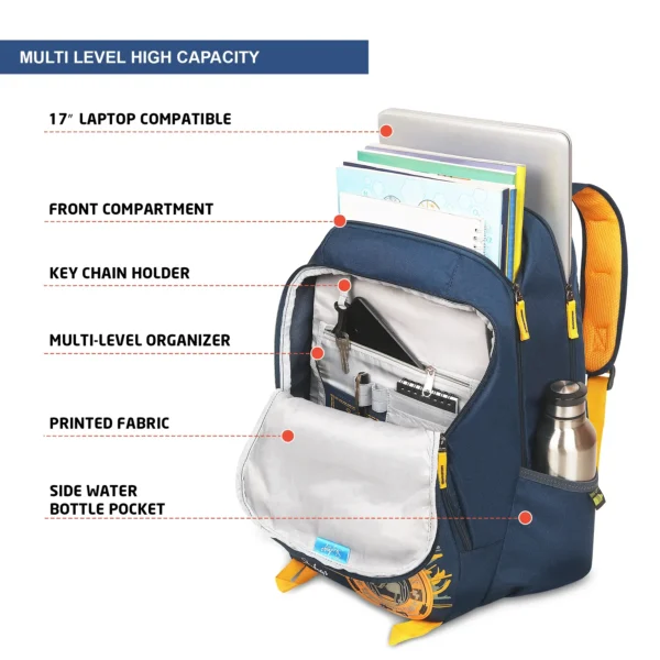 SKYBAGS OFFROADER PRO LAPTOP BACKPACK - Image 5