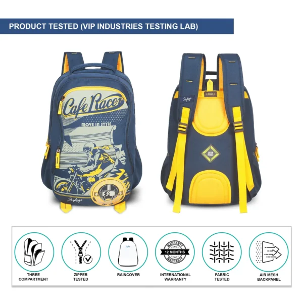 SKYBAGS OFFROADER PRO LAPTOP BACKPACK - Image 6