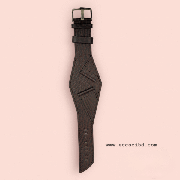 26mm brown leather strap for biker watch  3022sl02/3022sl01