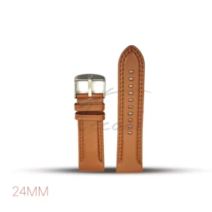 Fastrack 24mm leather strap tan colour for 3218sl01